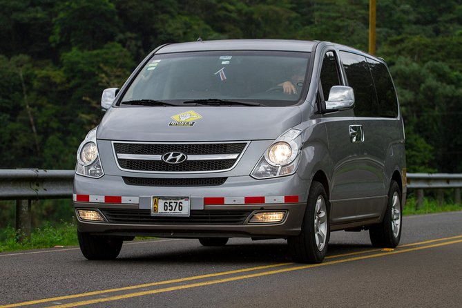 Private Transfer From La Fortuna to Manuel Antonio From 1 to 6 Passengers - Booking Confirmation