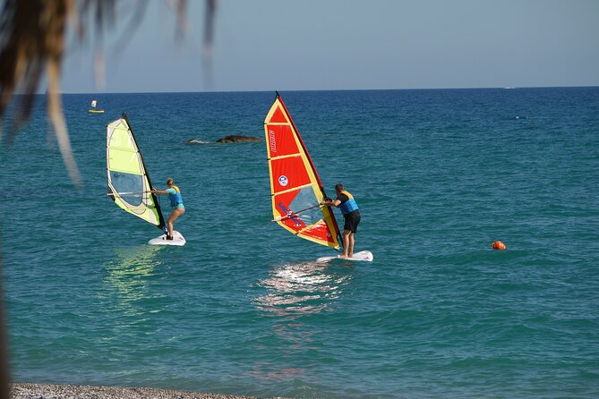 Private Windsurf Lesson in Lardos/Rhodes - Meeting and Pickup Information