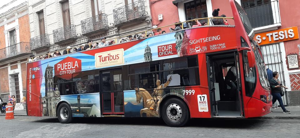 Puebla: Hop-On Hop-Off Bus City Sightseeing Tour - Hosts and Audio Guide Options