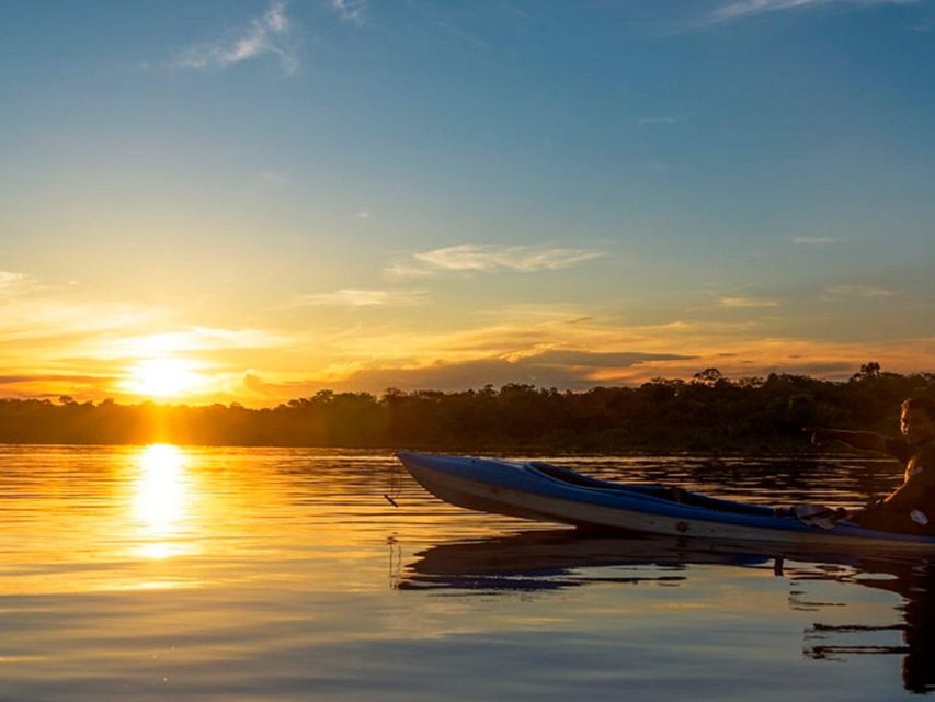 Puerto Maldonado: Sunset Boat Ride in the National Reserve - Wildlife Observation