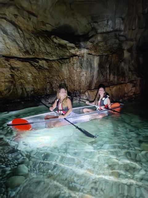 Pula: Blue Cave Clear-Bottom Kayak Sunset&Night Tour - Experience Highlights