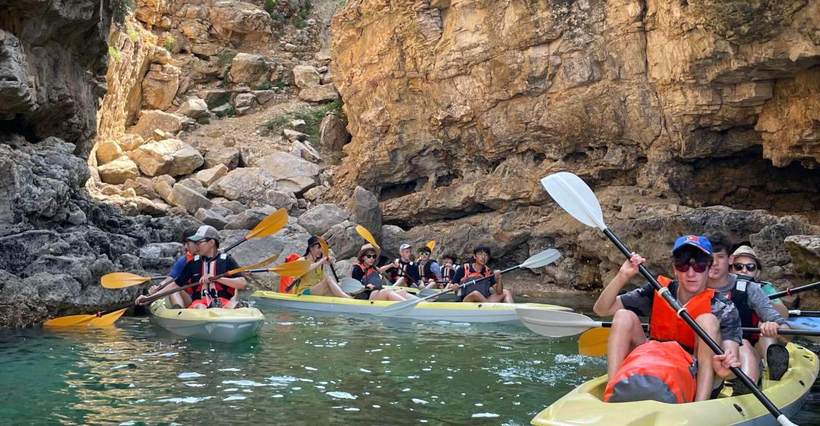 Pula: Canyon Kayak Tour, Snorkeling and Cliff Jumping - Detailed Description