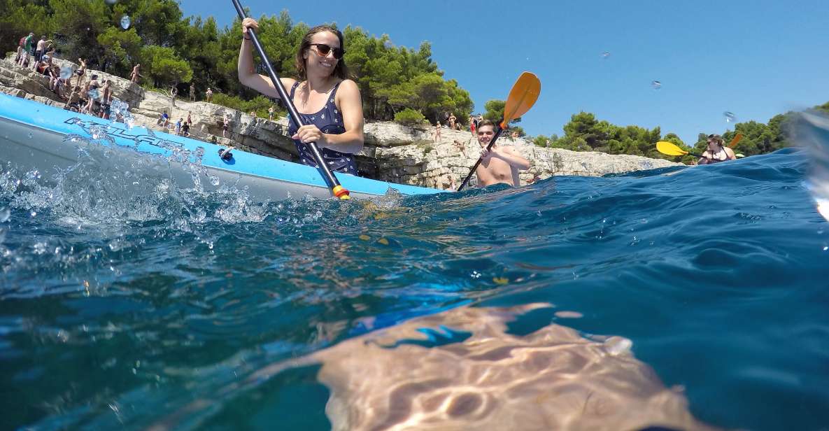 Pula: Island Kayak Tour, Snorkeling and Cliff Jumping - Experience Highlights and Assistance