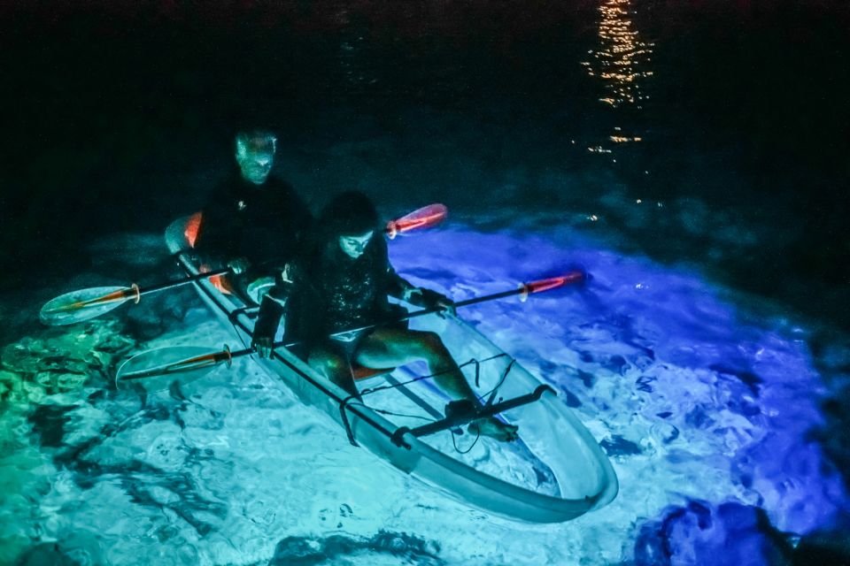 Pula: Night-Time Sea Kayaking Tour in Transparent Kayak - Kayaking Techniques Introduction at Verudela Resort