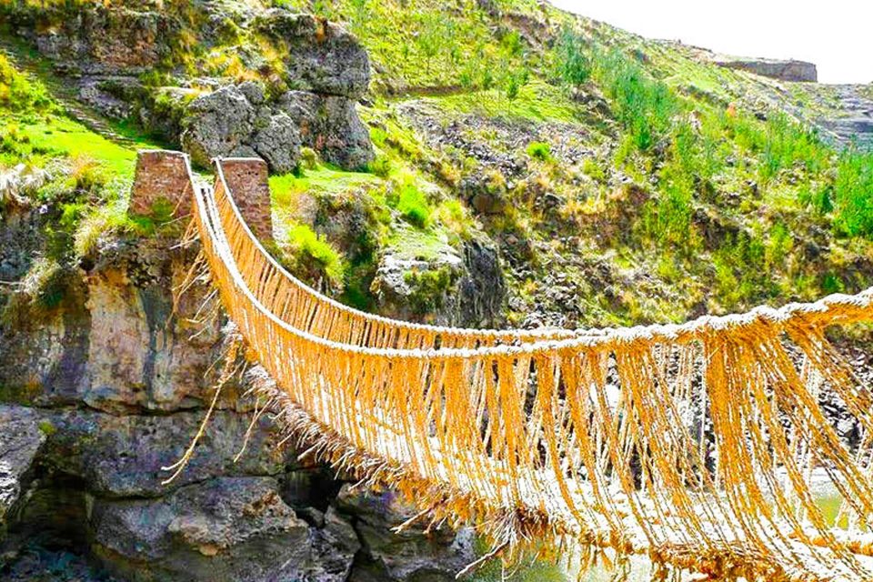Qeswachaka Inca Bridge the Last Surviving Inca Bridge 1 Day - Experience Highlights