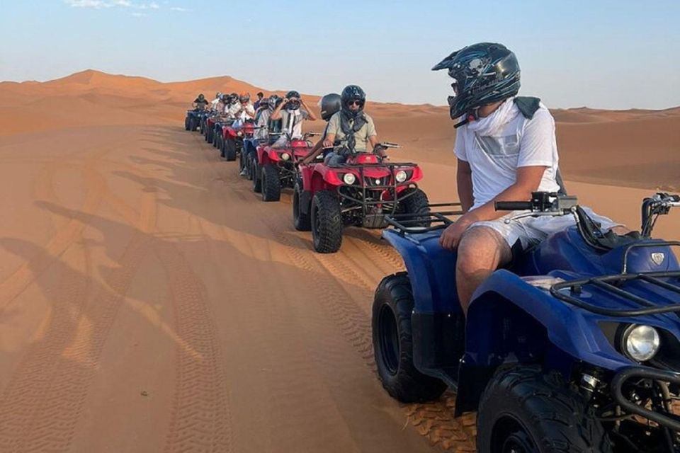 Quad Riding in Sand Dunes Merzouga Erg Chebbi Desert - Discover the Beauty of Erg Chebbi
