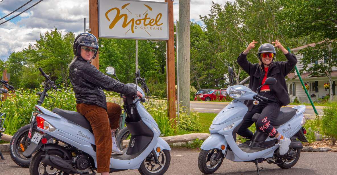 Quebec City : Scooter Rental on Ile Dorléans Agrotourism ! - Experience Highlights