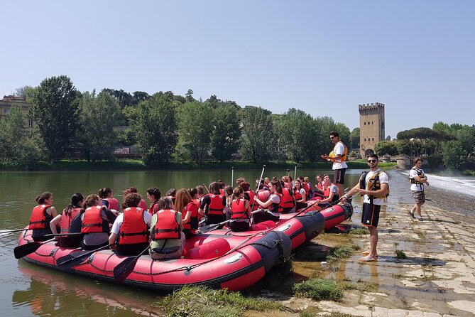 Rafting on the Arno River in Florence Under the Arches of Pontevecchio - Safety Guidelines and Equipment