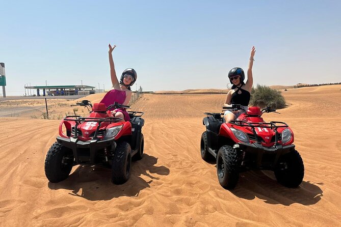 Red Dunes Sunset Desert Safari With Quad Bike Option & Camel Ride - Quad Bike Adventure Experience