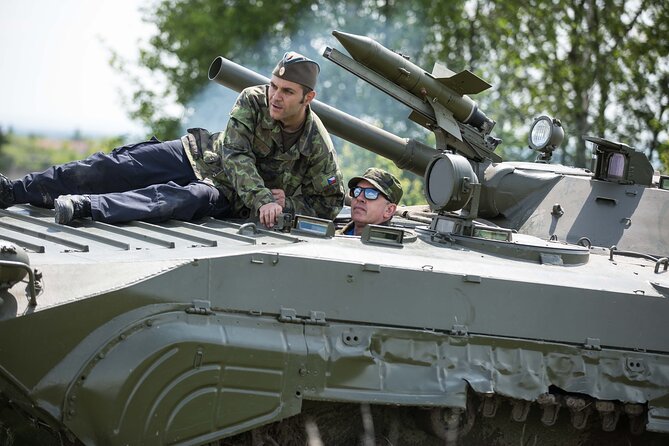 Ride in a BMP Tank and Military Garage Tour Prague - Pricing and Booking Details