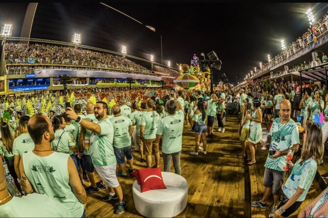 Rio Carnival Parade From a Prime Box – With Shuttle, Tour Guide, Food & Drink - Meeting and Pickup Details