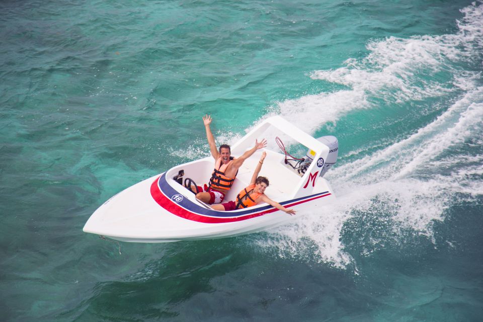 Riviera Maya: Speed Boat Tour & Beach Club Access - Experience Highlights