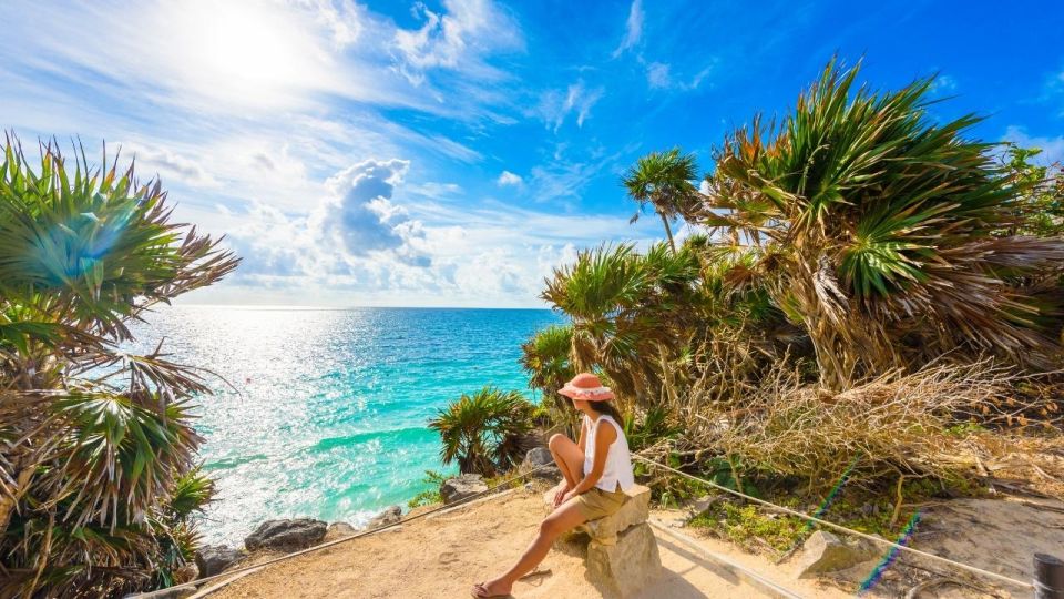 Riviera Maya: Tulum Ruins and 2 Cenotes Half-Day Tour - Tulum Archaeological Site