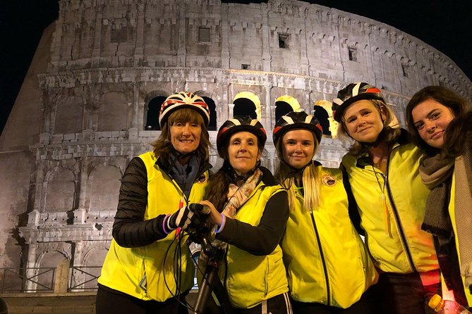 Rome Food Night E-Bike Tour of Main Sites Plus Hilltops! - Booking Information