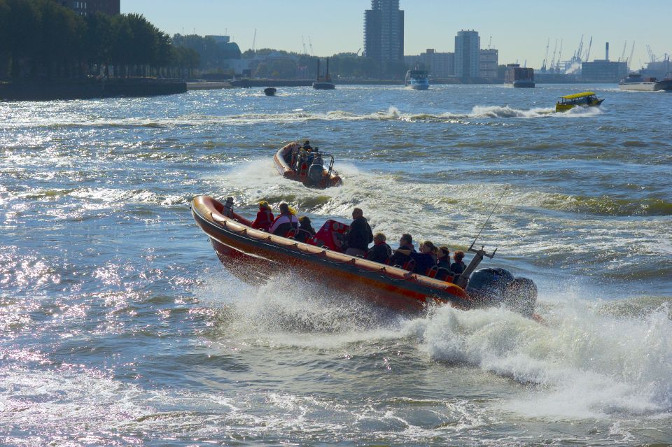 Rotterdam: Private Maas River Speedboat Cruise - Experience Highlights