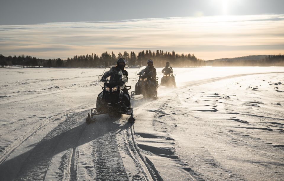 Rovaniemi: Electric Snowmobile Safari Tour With Ice Fishing - Activity Duration and Language