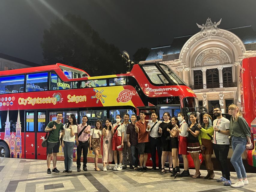 Saigon: City Sightseeing 45-Minute Panoramic Night Tour - Departure Information and Voucher Redemption