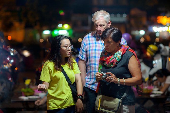 Saigon Night Street Food and City Tour on Scooter - Street Food Exploration