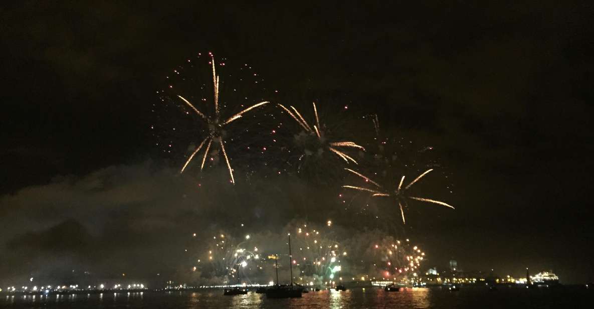 Sail Into 2025: Lisbon Fireworks From the River - Experience Highlights