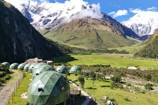 Salkantay Trek 4 Days to Machu Picchu by Glamping Sky Lodge Dome - Glamping Experience and Amenities