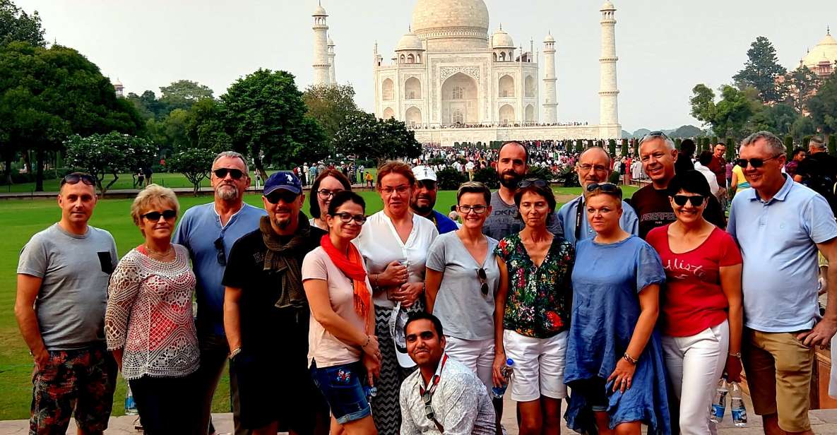 Same Day Agra Tour With Lunch & Walk in Heritage Village - Tour Highlights and Activities