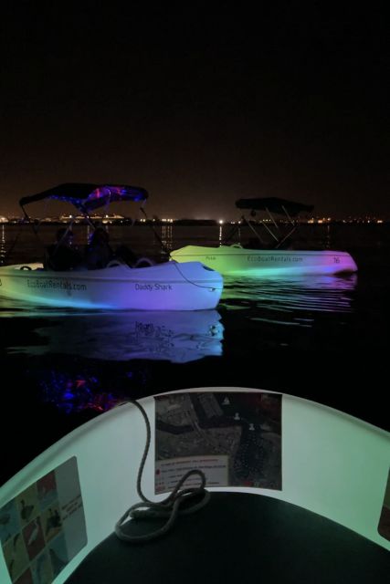 San Diego: Nighttime Glow Pedal Boat Ride W/ Downtown Views - Experience Highlights