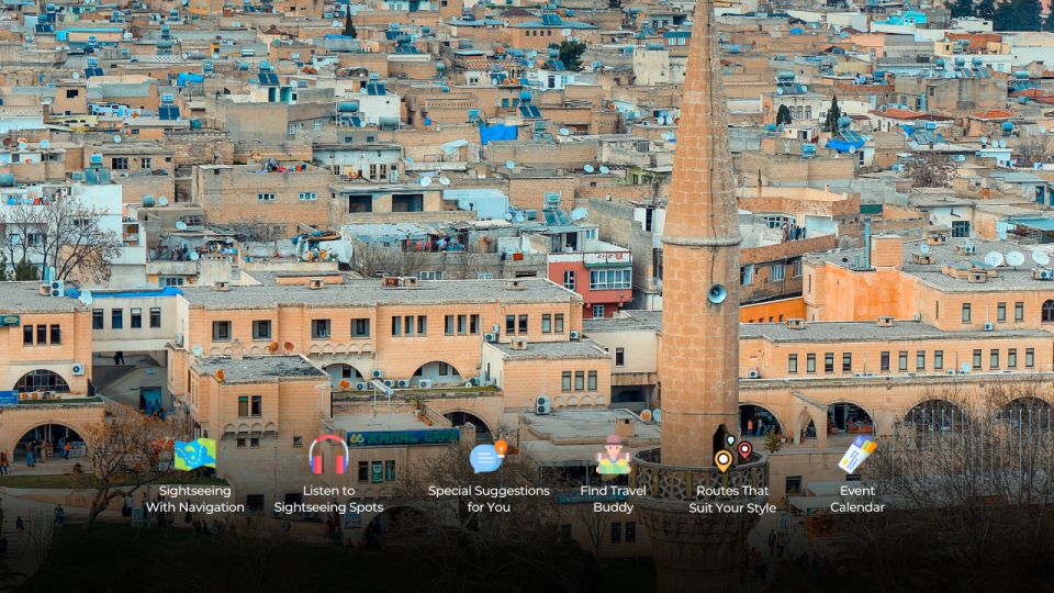 Şanlıurfa: 5 Times Prayer With GeziBilen Digital Guide - Noon Prayer at Rızvaniye Mosque