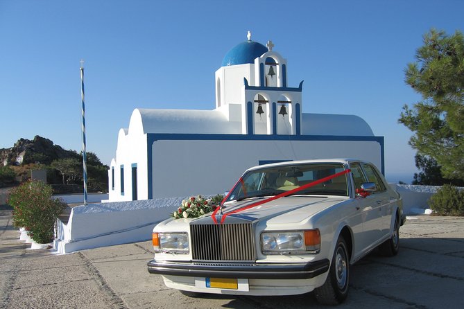Santorini Unique Wedding Car Service By Rolls Royce Silver Spirit 1982 - Booking Confirmation