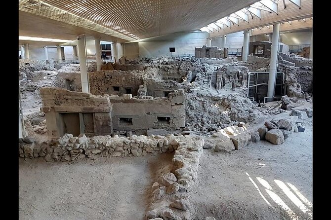 Santorini Visit Akrotiri Archaeological Site (Small Group) - Overview of the Akrotiri Archaeological Site Tour