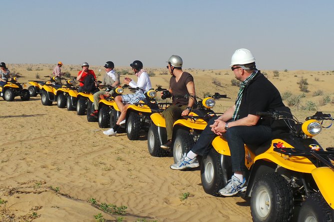 Self-Drive Desert Buggy or Quad Bike Experience With Transport From Dubai - Experience Highlights