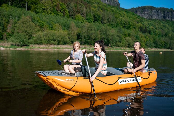 Self-Guided Rafting and Bicycle Tour With Maps From Decin  - Bohemia - Booking Process