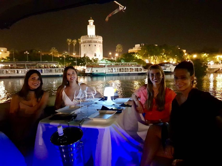 Seville: Private River Cruise With Dinner and Drinks - Experience Highlights