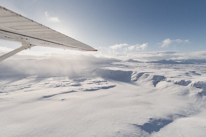 Sightseeing Flight Over Vatnajökull Volcanic Eruption Sites - Scenic Views