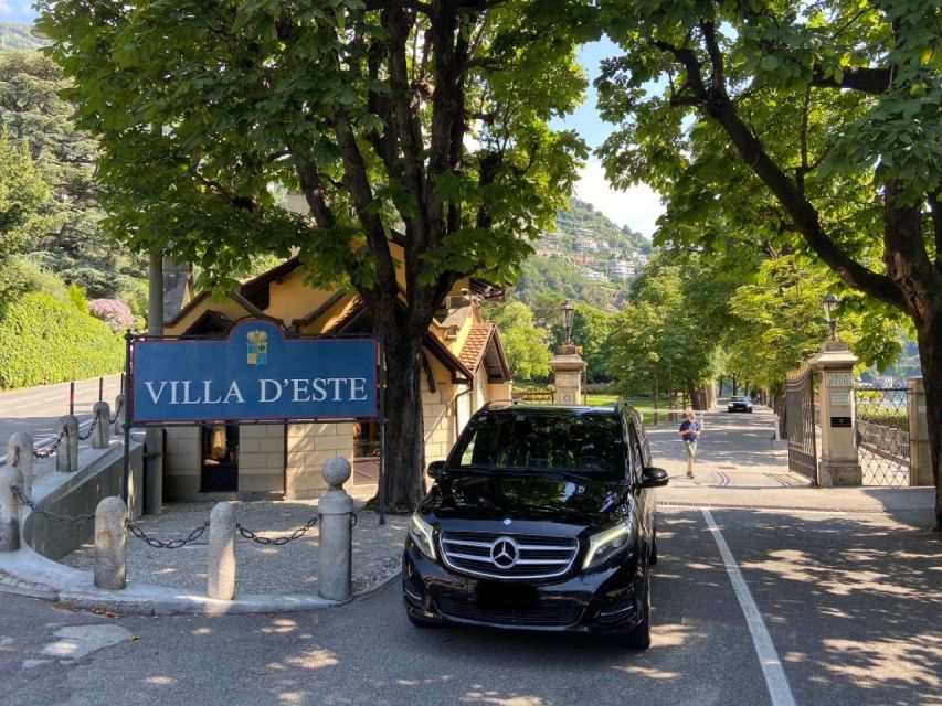 Silvaplana: Private Transfer To/From Malpensa Airport - Booking Information