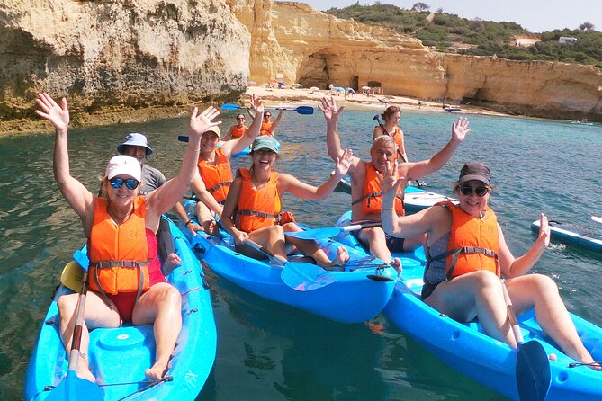 Small Group Benagil Kayak Experience in Lagoa - Pricing Details and Legal Information