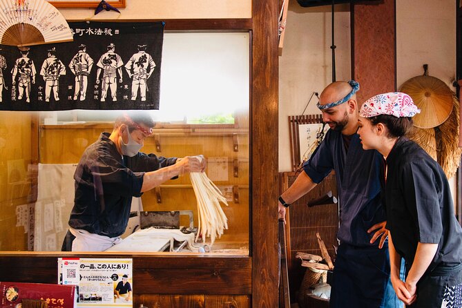 Small-Group Walking Tour With Udon Cooking Class in Hino - End Point
