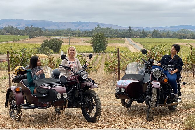 Sonoma Valley Sidecar Wine Tours - Tour Inclusions