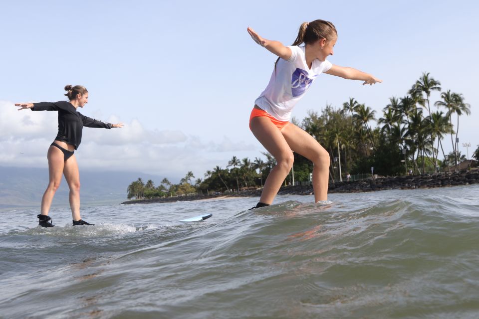 South Maui: Semi-Private Surf Lesson - Duration and Location