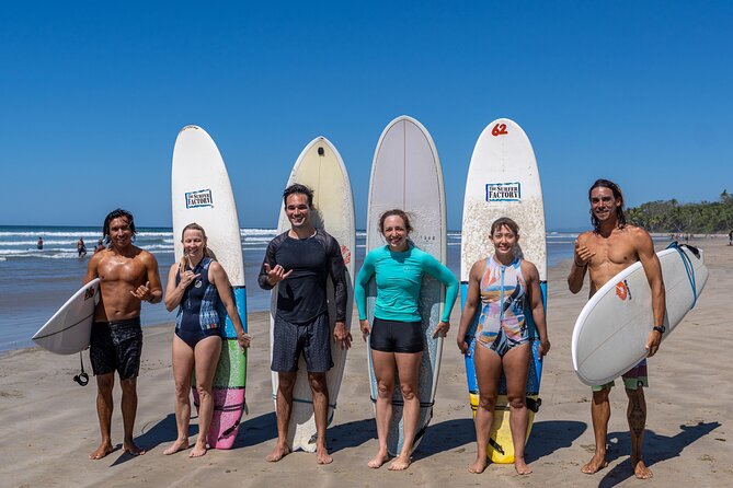 Specialized Group Surf Lesson in Playa Hermosa - Ideal Group Size for the Lesson