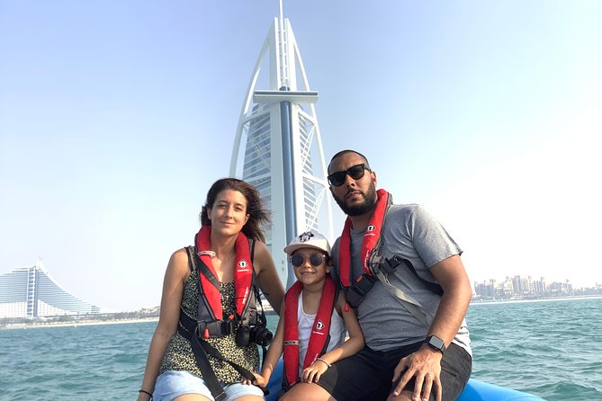 Speedboat Dubai: 60 Mins Guided Burj Al Arab & Atlantis Tour - Itinerary Details