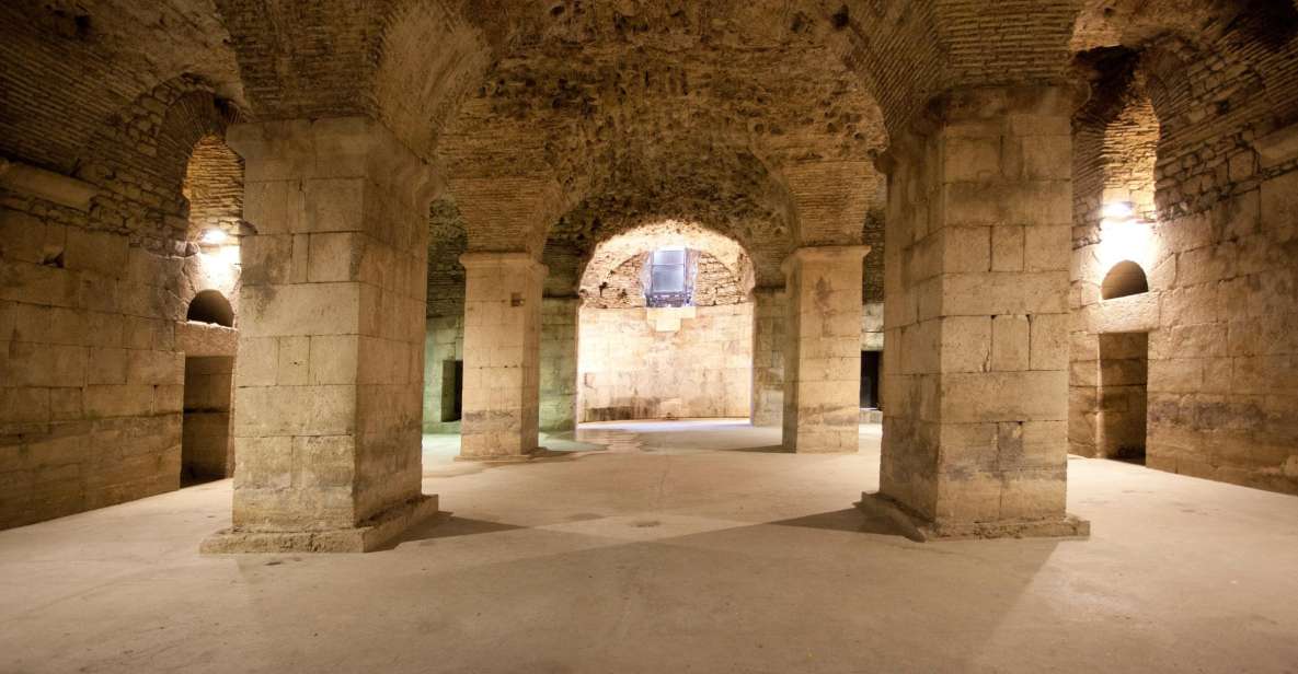 Split: Entry Ticket to the Cellars of Diocletian's Palace - Experience Highlights