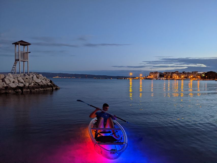 Split: Illuminated Evening Guided Kayaking Tour - Highlights