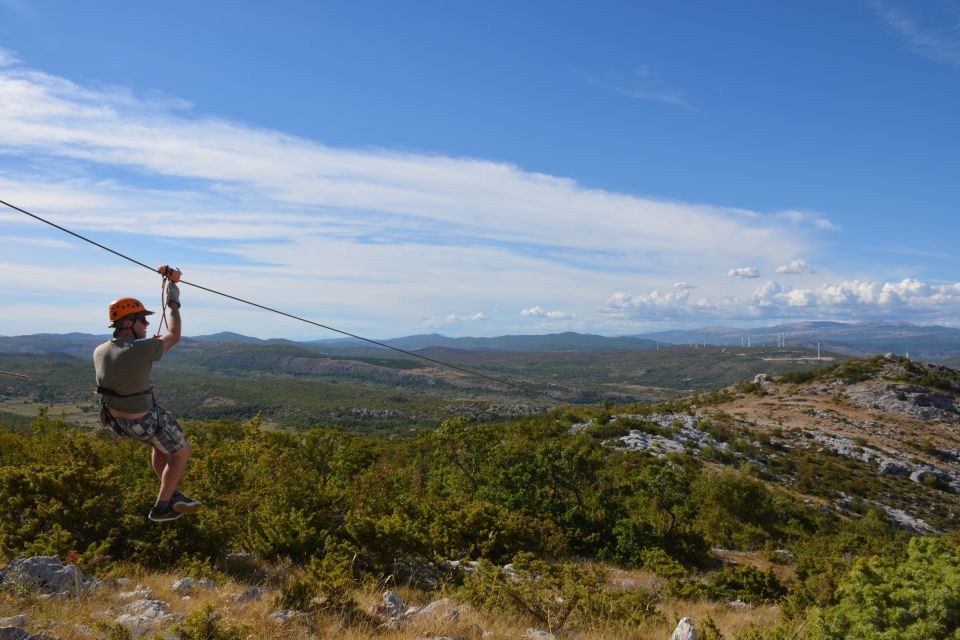 Split: Zip Line Adventure With Optional Transportation - Experience Highlights