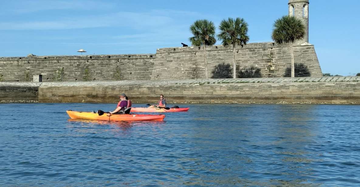 St. Augustine Downtown Bayfront: Kayak History Tour - Tour Highlights