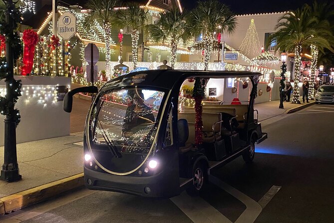 St. Augustine Night of Lights by Electric Cart - Booking Information