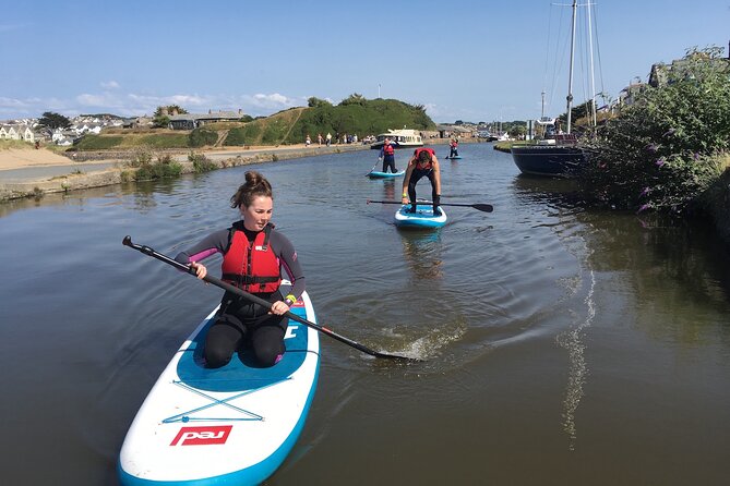 Stand Up Paddle Boarding Journey Down Bude Canal - Equipment and Group Size