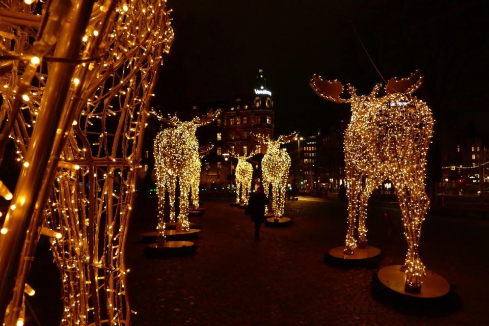Stockholm: Christmas Lights and Market Walking Tour - Festive Highlights and Activities