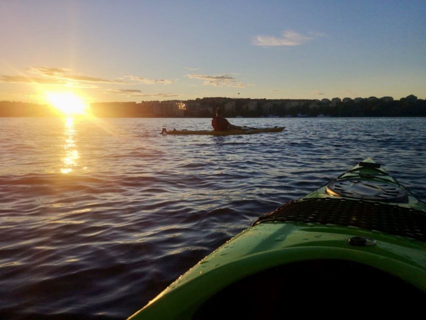 Stockholm: Sunset Kayak Tour in the City Swedish Fika - Activity Inclusions