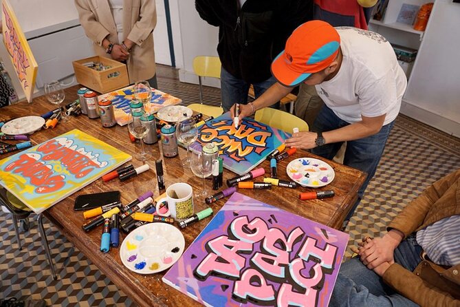 Street Art Workshop on Canvas - Participant Details