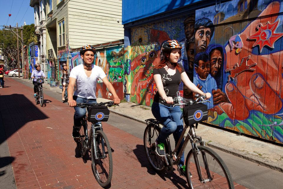 Streets of San Francisco Electric Bike Tour - Live Tour Guide and Starting Times